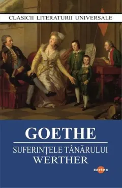 Coperta cărții Suferințele tânărului Werther
