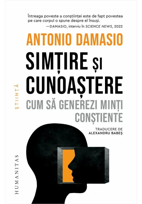 Coperta cărții Simtire si cunoastere. Cum sa generezi minti constiente