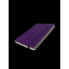 Coperta cărții Ashridge A5 Elastic Pu Notebook Purple 8104