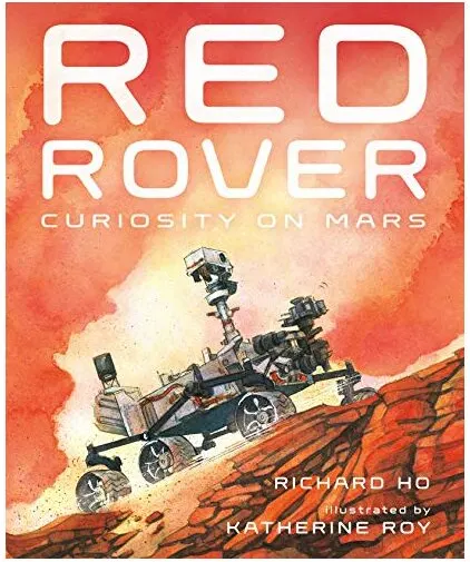 Coperta cărții Red Rover: Curiosity on Mars