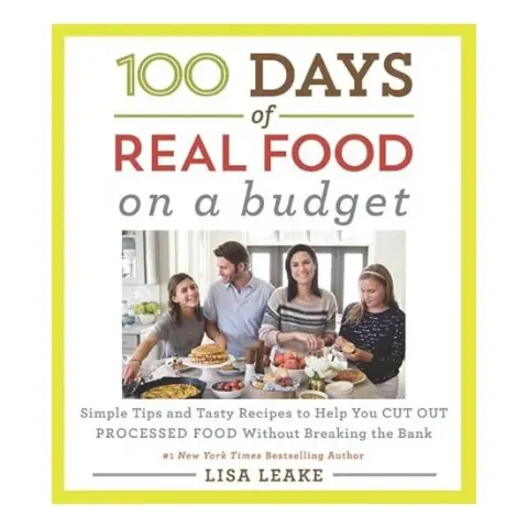 Coperta cărții 100 days of real food on a budget