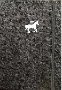 Coperta cărții 'Dark Horse' A5 Flexi Journal