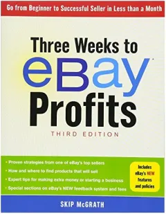 Coperta cărții Three weeks to eBay profits
