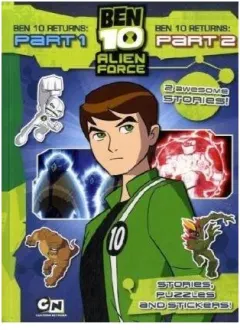 Coperta cărții Ben 10 returns