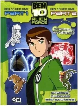 Coperta cărții Ben 10 returns