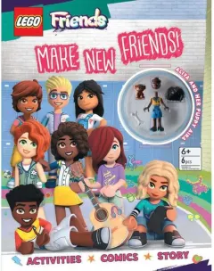 Coperta cărții LEGO Friends: Make New Friends