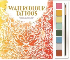 Coperta cărții Watercolour Tattoos, Igloo Books