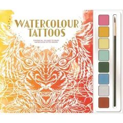 Coperta cărții Watercolour Tattoos, Igloo Books