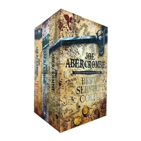 Coperta cărții The Great Leveller Collection 3 Books Box Set by Joe Abercrombie (Best Served Cold, The Heroes and Red Country) (First Law World) by Joe Abercrombie (2016-08-06)