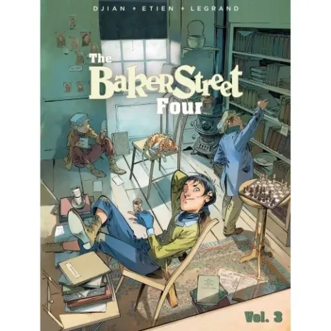 Coperta cărții The Baker Street Four: Vol. 3