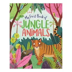 Coperta cărții My First Book of Jungle Animals