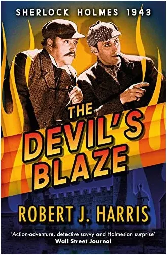 Coperta cărții The Devil's Blaze Sherlock Holmes: 1943