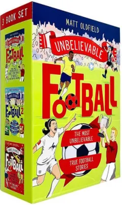Coperta cărții Unbelievable Football: 3 Books Collection