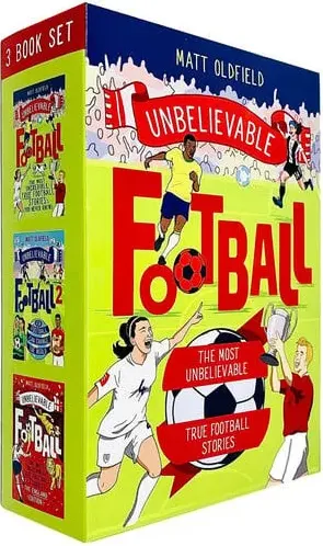 Coperta cărții Unbelievable Football: 3 Books Collection