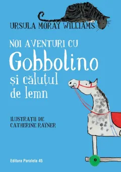 Coperta cărții Noi aventuri cu Gobbolino și căluțul de lemn