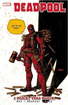 Coperta cărții I Rule You Suck Deadpool,