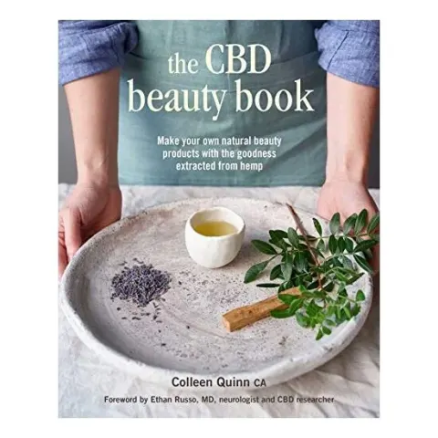 Coperta cărții CBD Beauty Book, Colleen Quinn