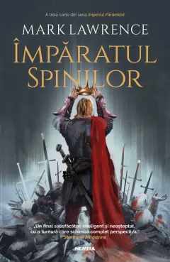 Coperta cărții Ȋmpăratul spinilor (seria Imperiul fărâmițat, partea a III-a)