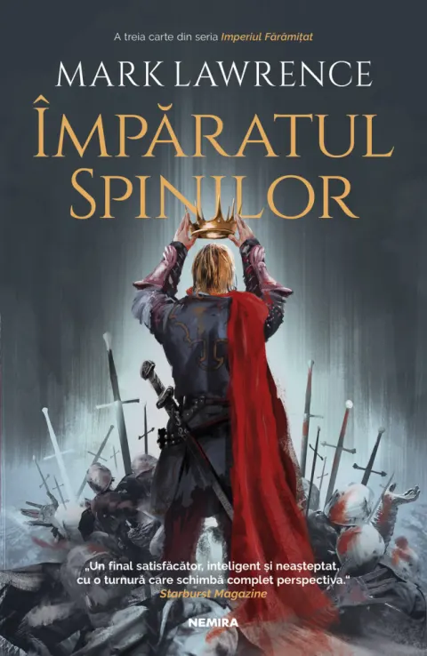 Coperta cărții Ȋmpăratul spinilor (seria Imperiul fărâmițat, partea a III-a)