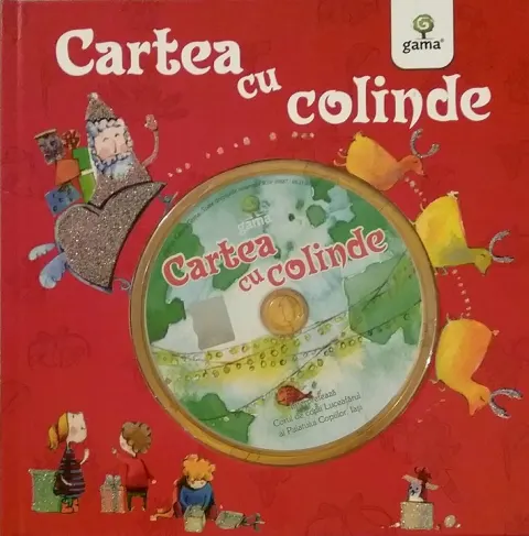 Coperta cărții Cartea cu colinde (contine CD)