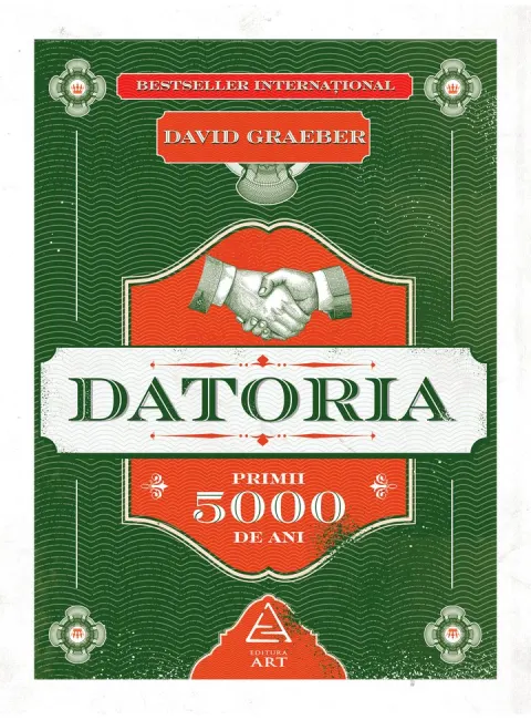 Coperta cărții Datoria. Primii 5 000 de ani