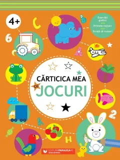 Coperta cărții Cărticica mea cu jocuri (4 ani+)