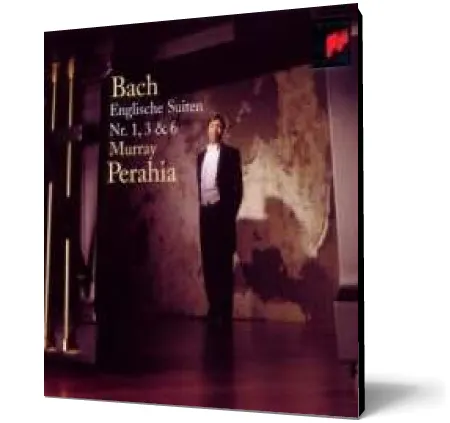 Coperta cărții JS Bach: English Suites Nos. 1, 3 & 6