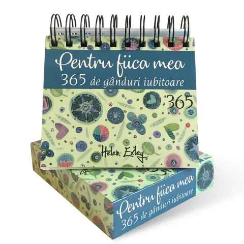 Coperta cărții Calendar „Pentru fiica mea – 365 de gânduri iubitoare”