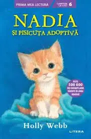 Coperta cărții Nadia si pisicuta adoptiva
