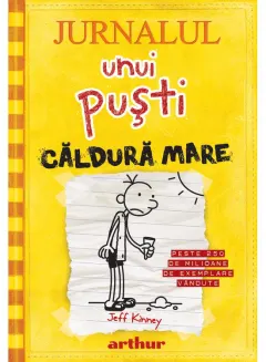 Coperta cărții Jurnalul unui puști 4. Căldură mare