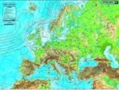Coperta cărții Harta Europa - duo 70x100 cm (sipci de plastic)
