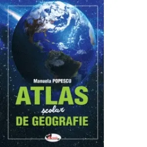 Coperta cărții Atlas scolar de geografie