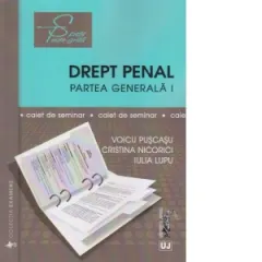 Coperta cărții Drept penal. Partea generala I. Caiet de seminar
