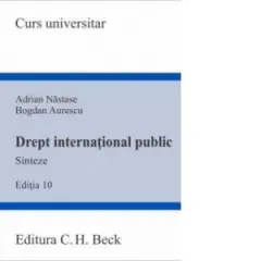 Coperta cărții Drept international public. Sinteze. Editia 10