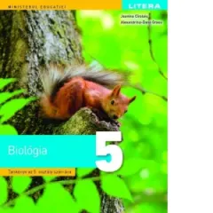 Coperta cărții Biologie. Manual in limba maghiara. Clasa a V-a