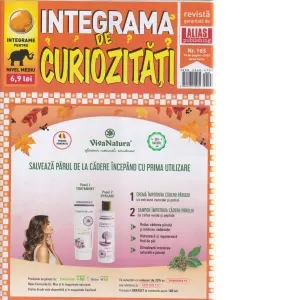 Coperta cărții Integrama de curiozitati. Nr. 163/2025