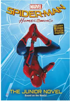 Coperta cărții Spider-Man homecoming: the junior novel