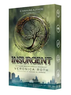 Coperta cărții Insurgent (al doilea volum al seriei „Divergent”)