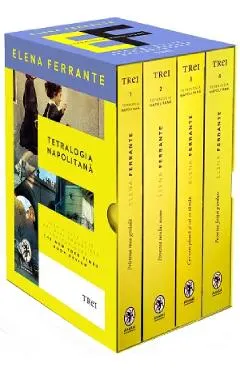 Coperta cărții Pachet: Tetralogia Napolitana (Editie tie-in). 4 Volume