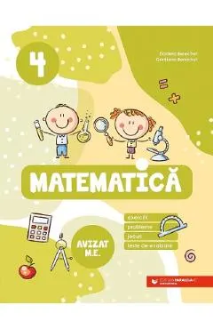 Coperta cărții Matematica. Exercitii, probleme, jocuri, teste de evaluare - Clasa 4 - Daniela Berechet, Gentiana Berechet