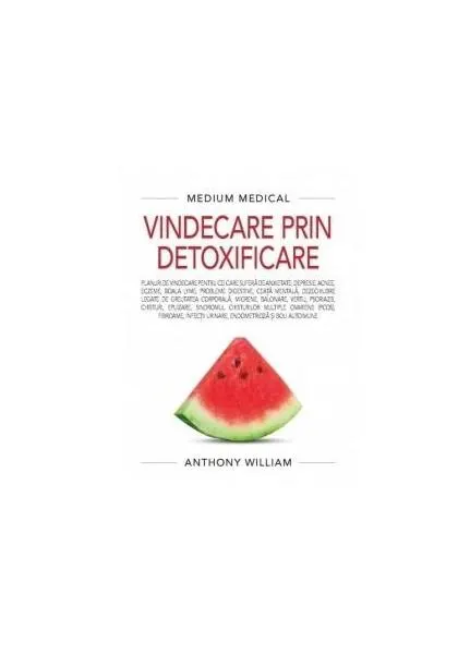 Coperta cărții Vindecare prin detoxificare