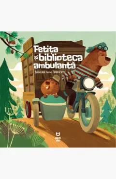 Coperta cărții Fetița și biblioteca ambulantă