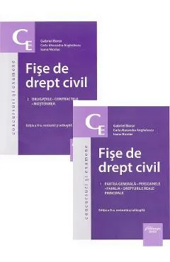 Coperta cărții Fise de drept civil Ed.9 - Gabriel Boroi, Carla Alexandra Anghelescu, Ioana Nicolae