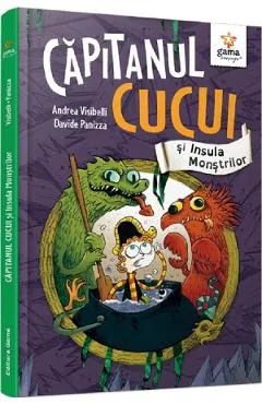 Coperta cărții Capitanul Cucui si Insula Monstrilor
