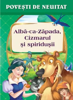 Coperta cărții Albă-ca-Zăpada, Cizmarul și spiridușii