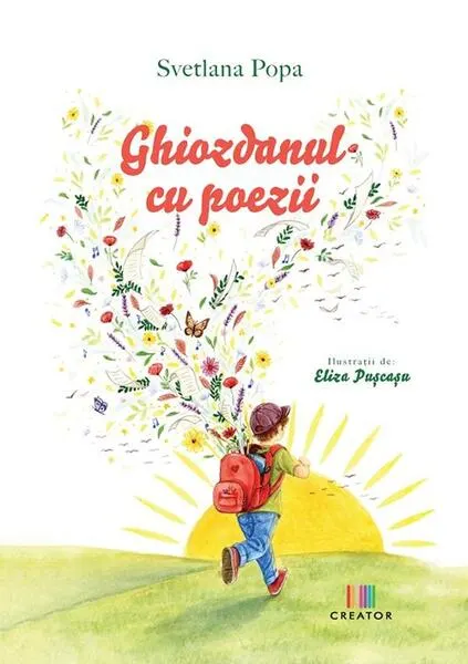 Coperta cărții Ghiozdanul cu poezii