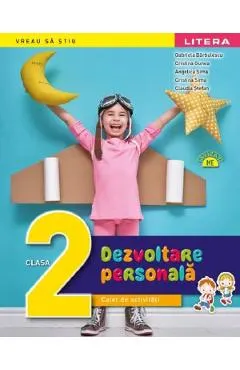 Coperta cărții Dezvoltare personala - Clasa 2 - Caiet de activitati - Gabriela Barbulescu, Cristina Gunea, Angelica Sima, Cristina Sima, Claudia Stefan