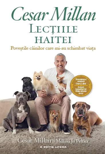 Coperta cărții Lecțiile haitei. Poveștile câinilor care mi-au schimbat viața