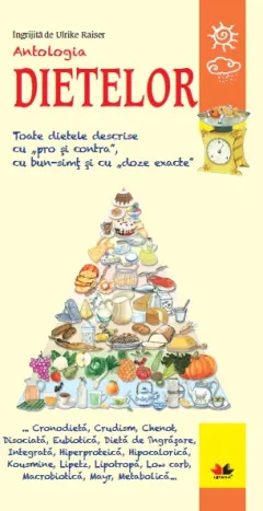 Coperta cărții Antologia dietelor