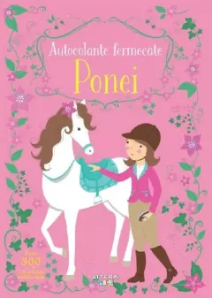 Coperta cărții Autocolante fermecate. Ponei